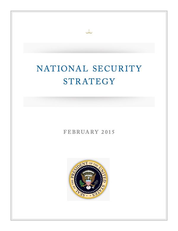 2015 US National Security Strategy